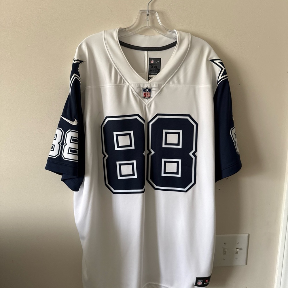NFL White and Navy Men's Jersey
